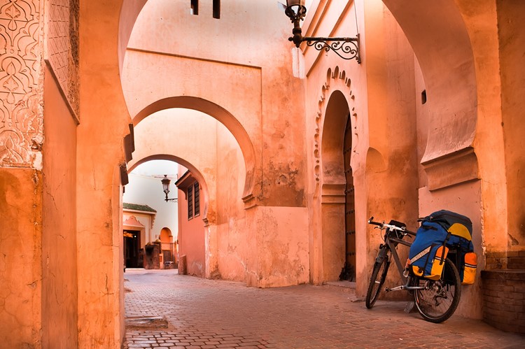 Een steegje in de medina - Marrakech - Marokko